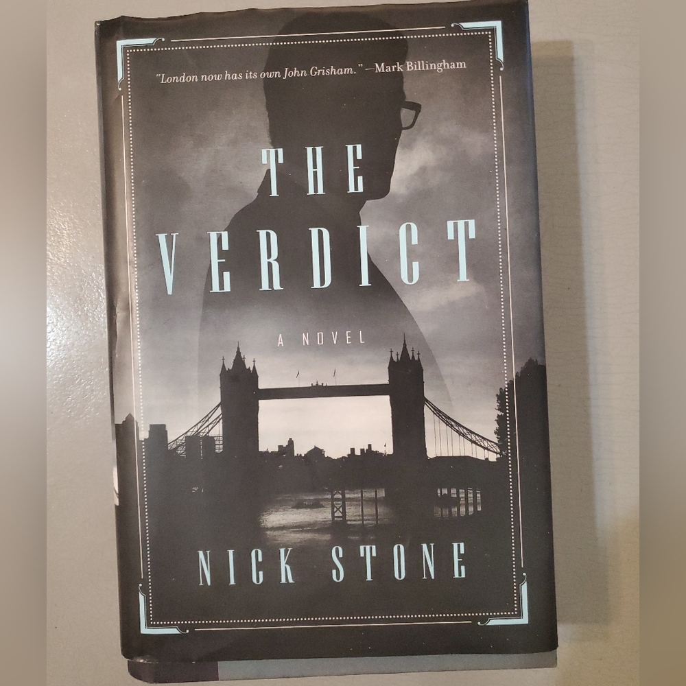 The Verdict By‎ Nick Stone Hardback Crime Courtroom Thriller Novel